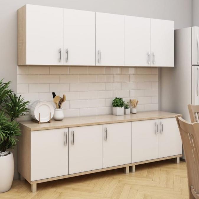 KITCHEN SET ATAS MINIMALIS RAK DAPUR GANTUNG LEMARI DAPUR MEJA DAPUR