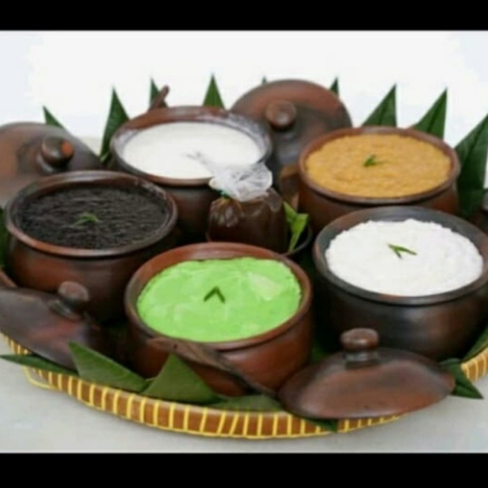 

kendil bubur 18 cm set