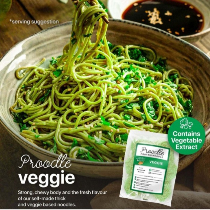 

PROODLE Protein Noodle - VEGGIE Mie Sehat Mie Sayur Mie Diet