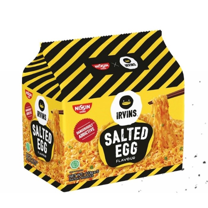 

Nissin Ramen Irvins Salted Egg Noodle Halal Spicy / Original