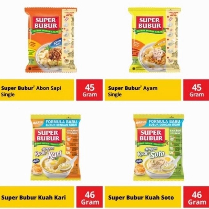 

Super Bubur 1 dus 40pcs X 46G