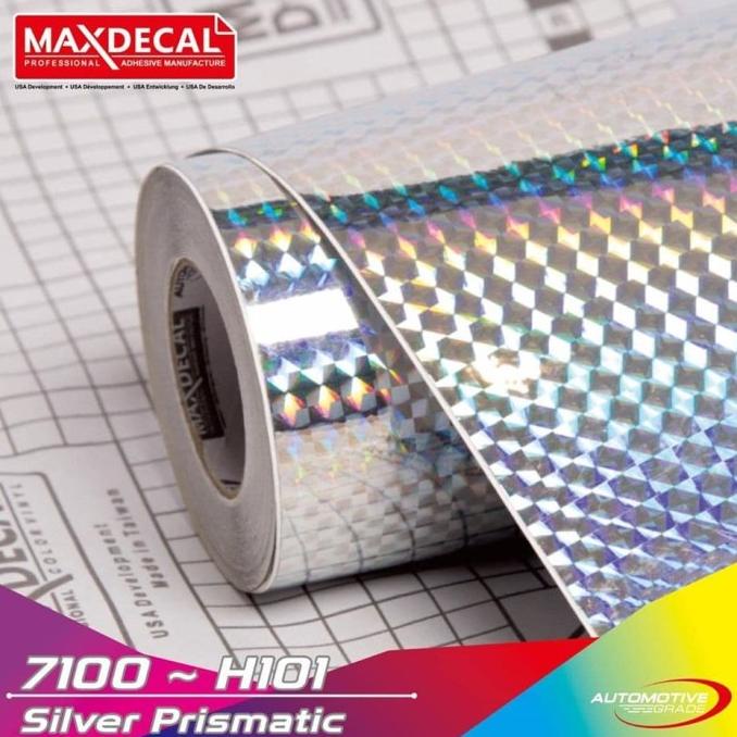 

Silahkan Order] MAX DECAL STIKER HOLOGRAM SISIK VINYL PRINTABLE 60 cm Meteran H101