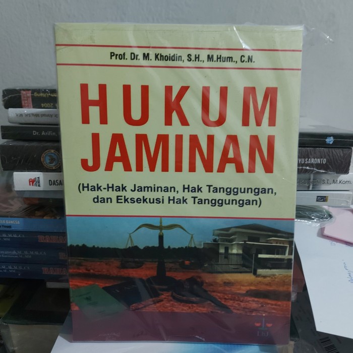 

Murah Buku Hukum Jaminan Hak- Hak Jaminan Hak Tanggungan Dan Eksekusi
