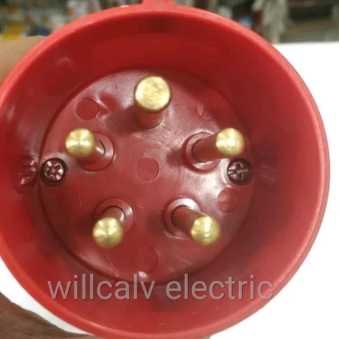 Stop Kontak 3 Pass 5 Pin 32A 32 Ampere - Stop Kontak 3 Phase 5 Pin 32A