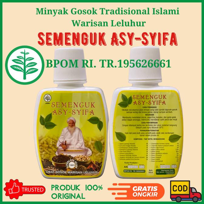 Minyak Semenguk Minyak Gosok Islami Warisan Leluhur ASY-SYIFA