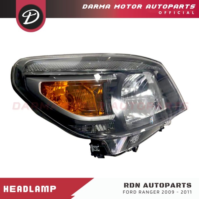 LAMPU HEADLAMP FORD RANGER 2009 2010 2011 murmer