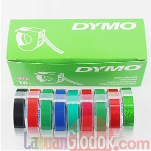 Tape label dymo emboss/pita dymo emboss