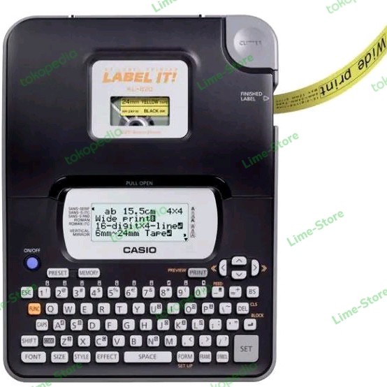 Casio Label It KL120 Printer Label Casio KL-120-Label it Printer Casio