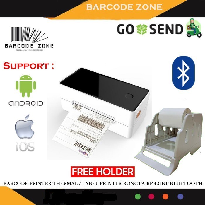 BARCODE PRINTER BLUETOOTH / LABEL PRINTER IWARE BP-428BT 110MM / A6