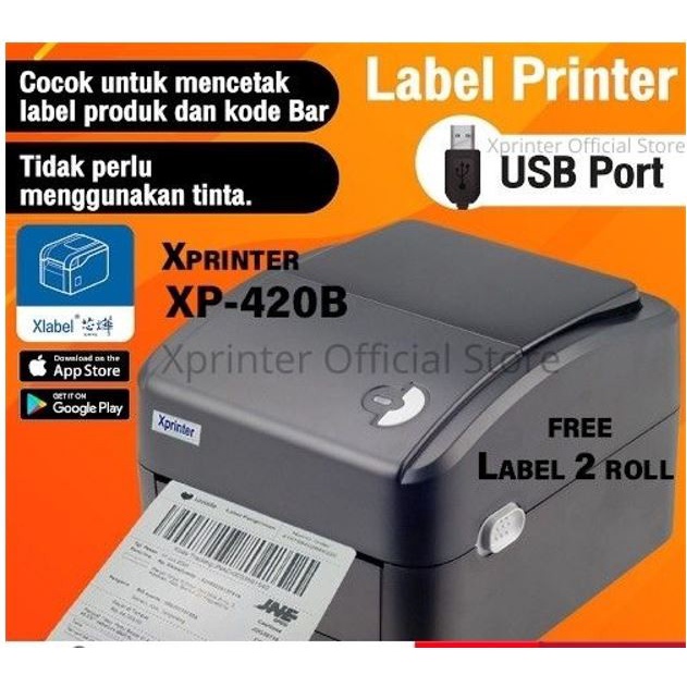 Xprinter 420b 4601 printer resi