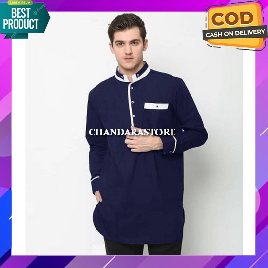 Koko Pria Muslim Jumbo Distro Koko Pria Dewasa Terbaru 2023 Mewah Elegan Model Kemeja Lebaran Bordir