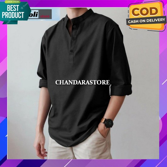 Model Kemeja Lebaran Bordir Kurta Koko Pria Dewasa Terbaru 2023 Koko Laki Laki Premium Remaja Mewah 