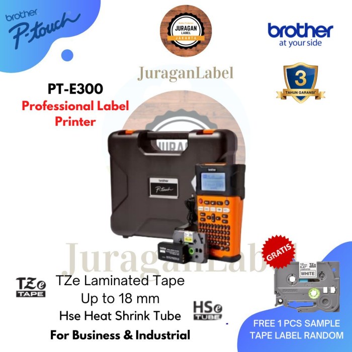 BROTHER Printer Label P-Touch PT-E300VP /Handheld Electrician E300 VP