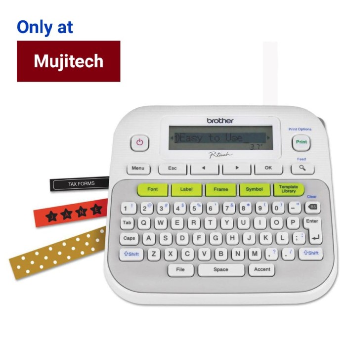 Brother PT-D210 P-Touch - Printer Label Portable