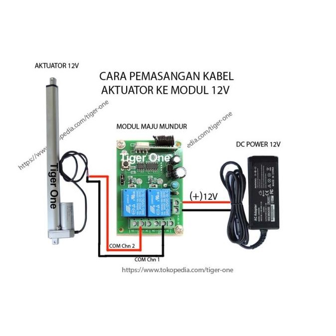 Aktuator, Actuator 12V Linear Aktuator, Linear Actuator 20Cm 1000N