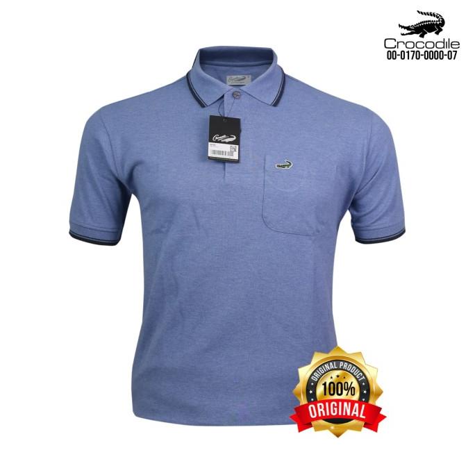 New Colors Crocodile Polo Shirt Pria Polos Katun Bersaku 0170 Lapakfauziharyanto