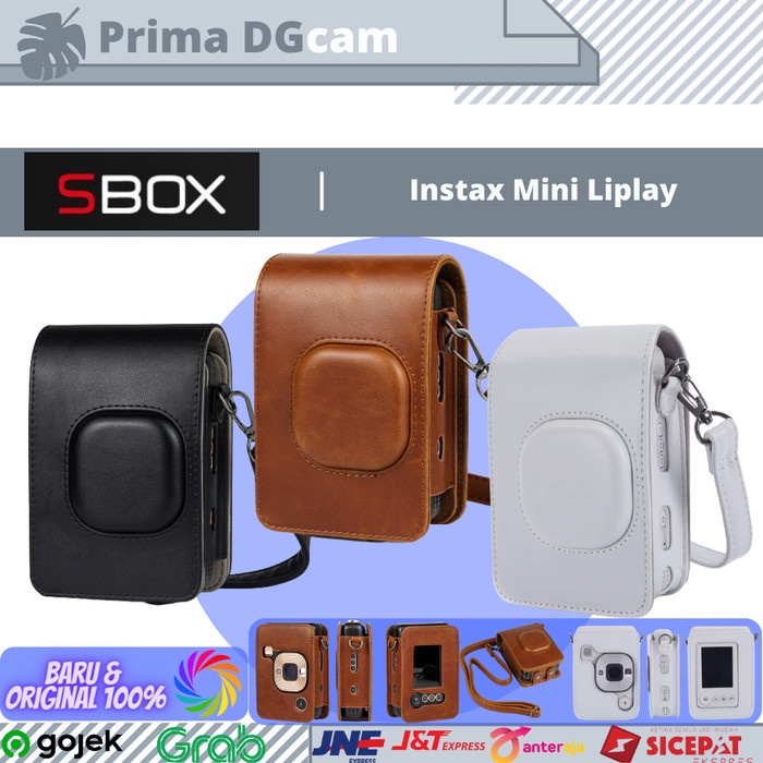 CASE INSTAX MINI LIPLAY - LEATHER CASE INSTAX MINI LIPLAY