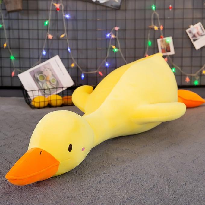 Boneka Bebek Kuning Polos Bahan Plush