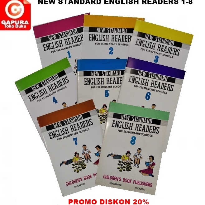 

Ready NEW STANDARD ENGLISH READERS 1-8 H84
