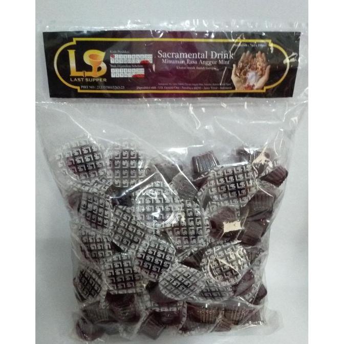 

Anggur Perjamuan Cup Last Supper (isi 100pcs)