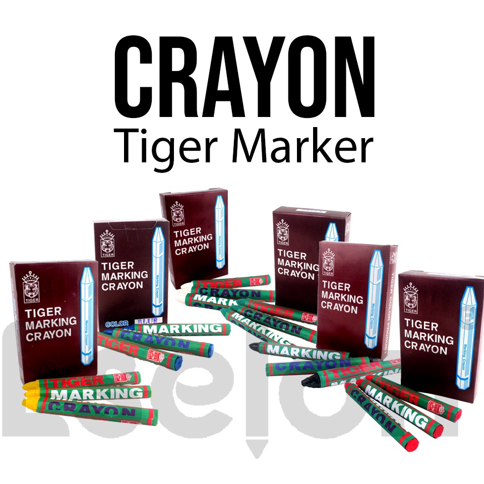 

Buruan Serbu Marking Crayon Tiger / Crayon Kayu / Crayon Besi 120