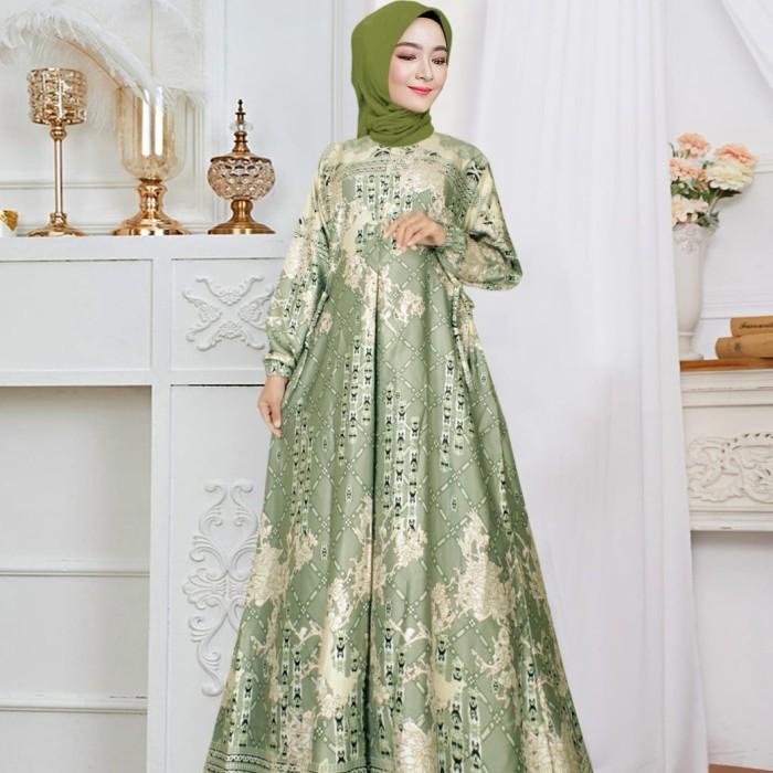 TERLARIS - GAMIS WANITA MUSLIM BAJU GAMIS MAXMARA PREMIUM HALUS LEMBUT
