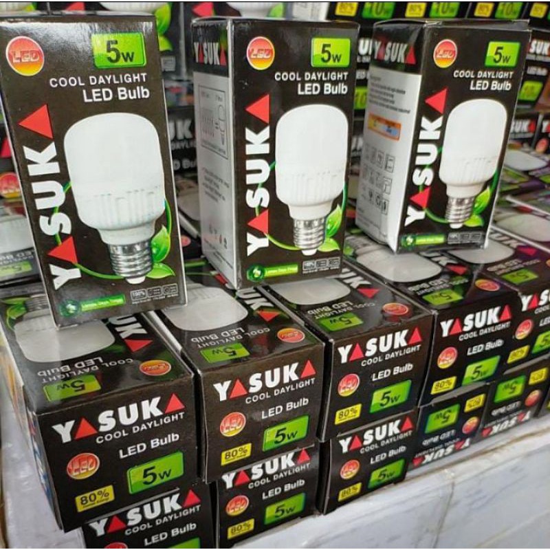 Lampu LED Yasuka 5 watt/LED Bohlam 5watt Yasuka Murah