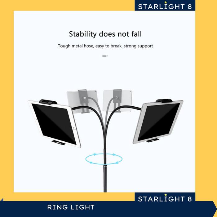 Holder Lazy Stand Lantai Hp Tablet Untuk Demo Olahraga Masak Nonton