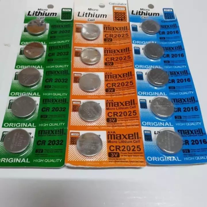 Baterai Murah Maxell 2016 Maxell 2025 Maxell 2032 Maxell CR2016 Maxell CR2025 Maxell CR2032