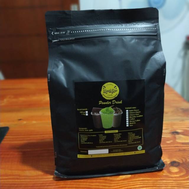 

Dark Chocolate/Numan Bubuk Coklat/ Mochito Powder Drink