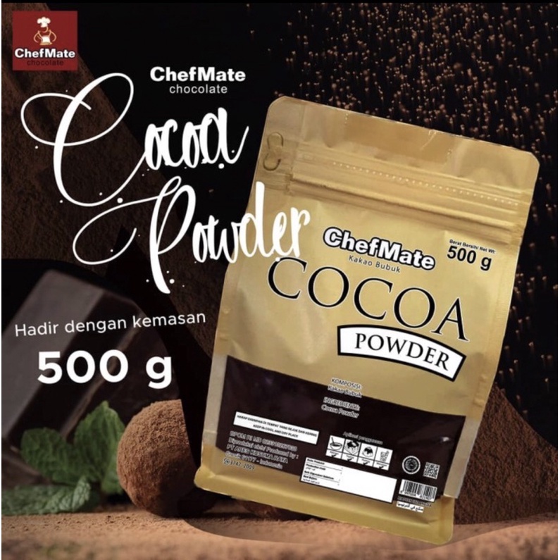 

Chefmate Cocoa Powder 500G Coklat Bubuk