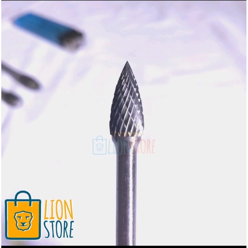 Mata Bor Tuner Tunner Cunner Cuner Besar Panjang 10Cm Foredom