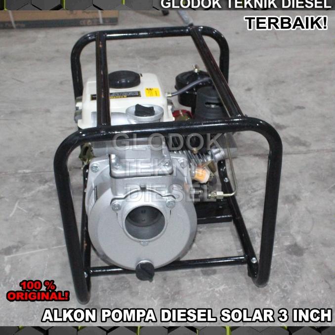 Pompa Diesel Solar Mesin Pompa Air Sawah Irigasi Alkon 3 Inch Terbaik