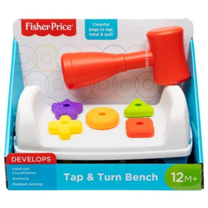 FISHER PRICE TAP & TURN BENCH (GJW05)