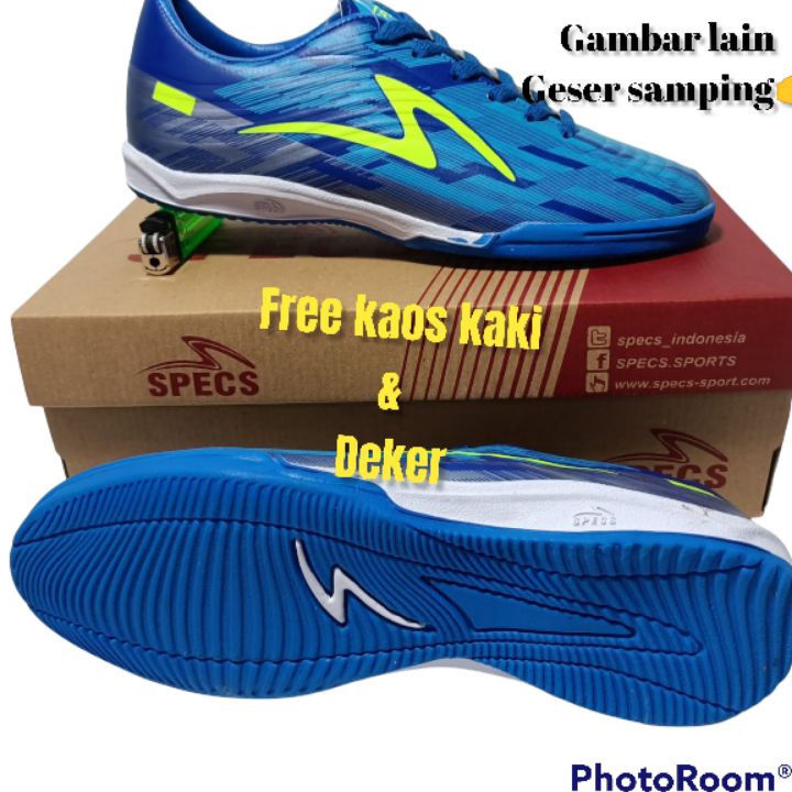 ✦Grosir❅ BEST SELLER SEPATU FUTSAL SPECS LIGHTSPEED II MK GRADE ORI Y63 ❁