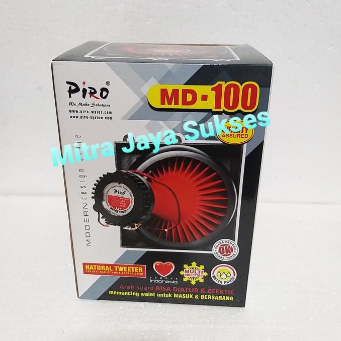 Tweeter Putar Piro MD 100 Anti Air Tweeter Magnet Walet