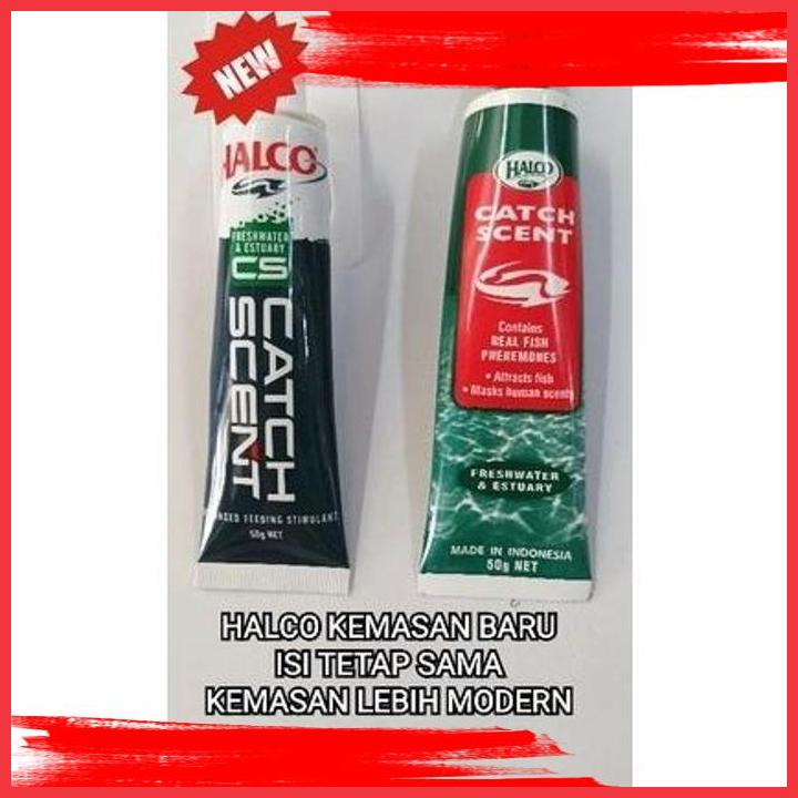 (pid) halco catch scent ( fresh water & estuary ) / halco hijau