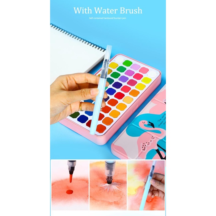 

Cat Air Lukis Anak 36 Warna Lengkap Watercolor Set Paper Book Dan Kuas Terbaik Dikelasnya