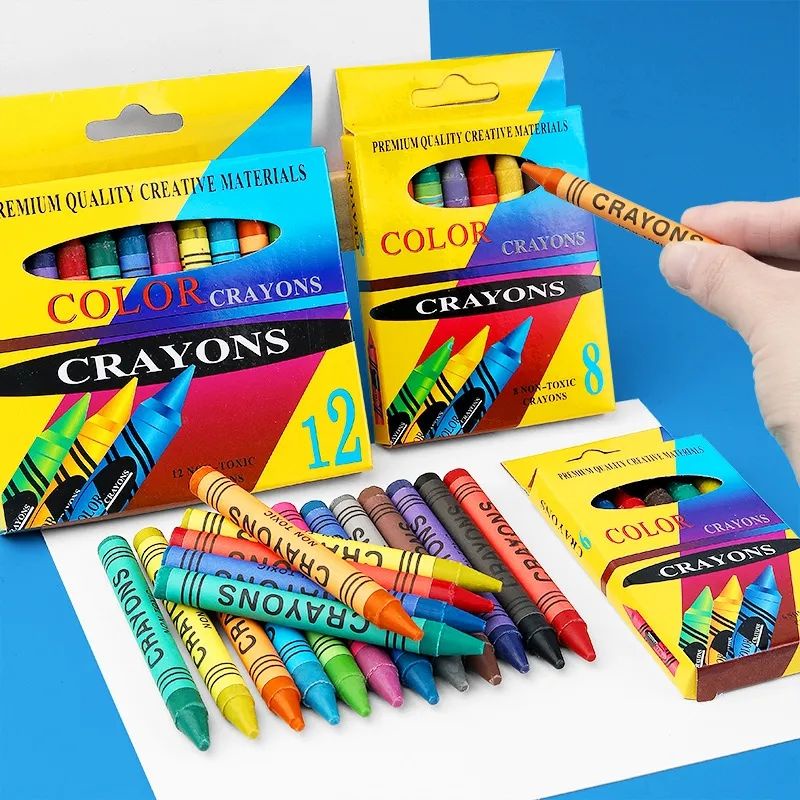 

Pensil Cat Warna CRAYONS COLOR Mewarnai isi 24 PCS CREATIVE Mengambar Aman Colours Premium Quality Colour Mengambar Warna Warni Lilin