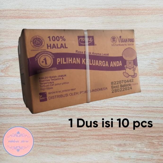 

Totole Kaldu Jamur 1kg Dus isi 10 pcs
