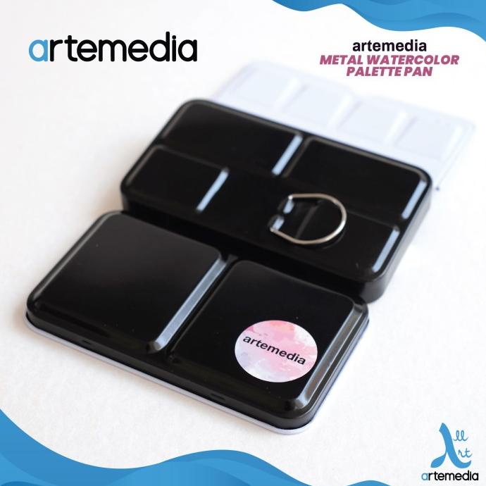 

Artemedia Empty Metal Tin Watercolor Half Pan Case Terbaik Dikelasnya