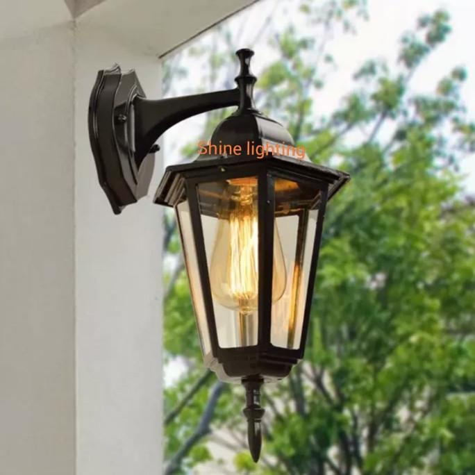 Lampu dinding klasik outdoor waterproof teras tipe LD1009 A/S