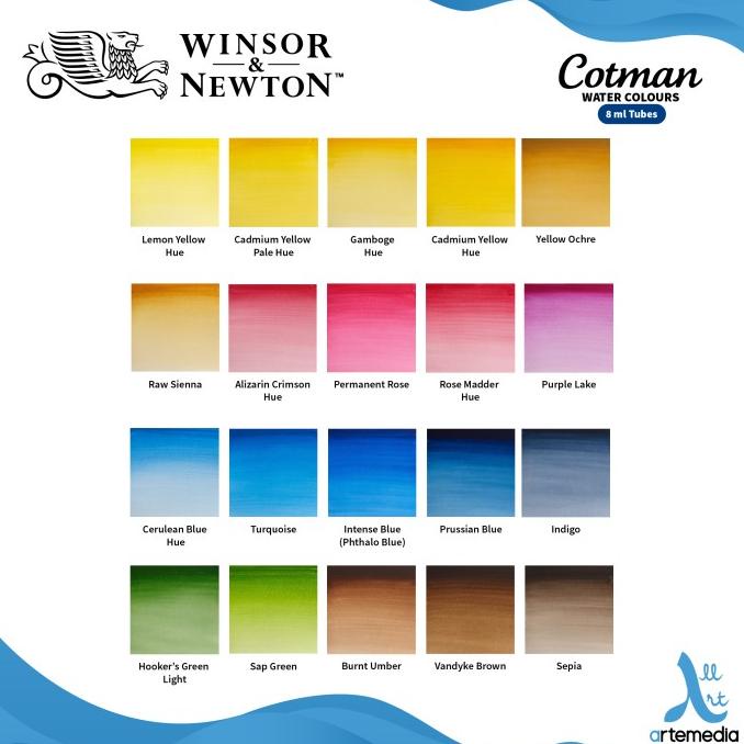 

Cat Air Winsor & Newton Cotman Tube 8Ml Watercolor - 02/02 Kualitas Premium