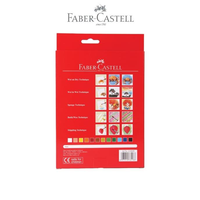 

Faber-Castell Watercolour Tube 12 Ml - 12 Colours Dijamin Puas
