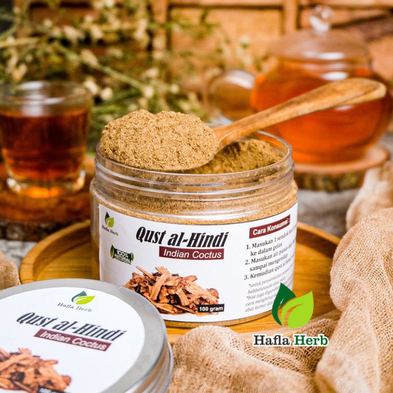 べ Qusthul Hindi Original 100 gram Serbuk Qust al Hindi Qist al Hindi Qustul hindi kayu india ➟
