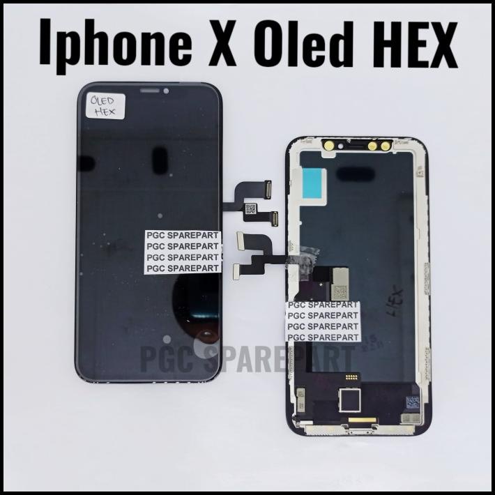 Terlaris Original Oem Lcd Touchscreen Fullset Iphone X Oled Hex