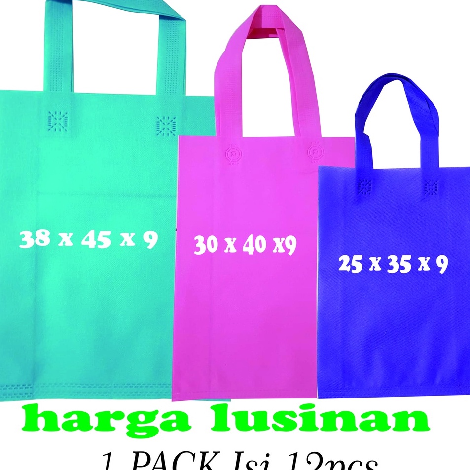 

Terlaris✡ Goody bag / Tas Spunbond J40 ✸