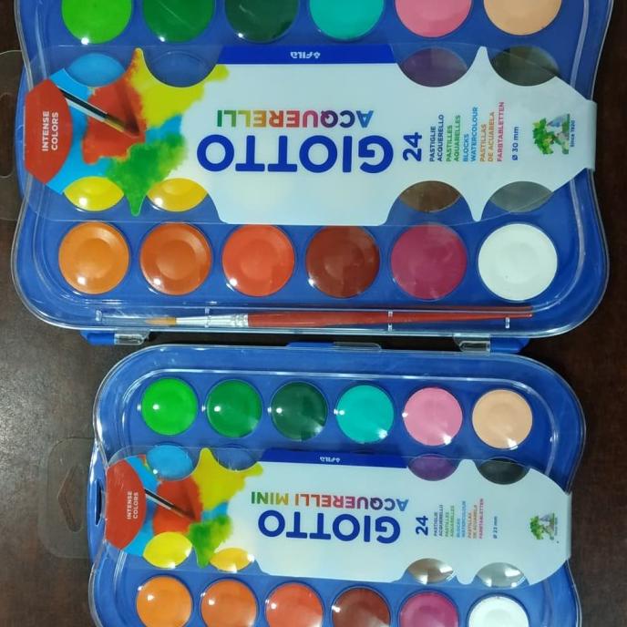 

Cat Air 24 Warna Mini Giotto Acquarelli Pas Untuk Anak Kualitas Premium