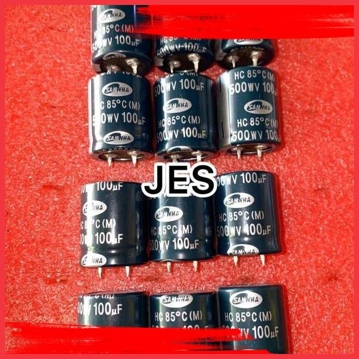 (jes) elco 100uf 500v