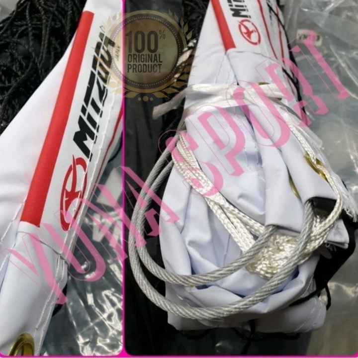 ✥Buruan Beli⋆➟ NET VOLI MITZUDA VN199 ORIGINAL NEW STOCK VOLLEYBALL NET JARING ASLI S95 ➠